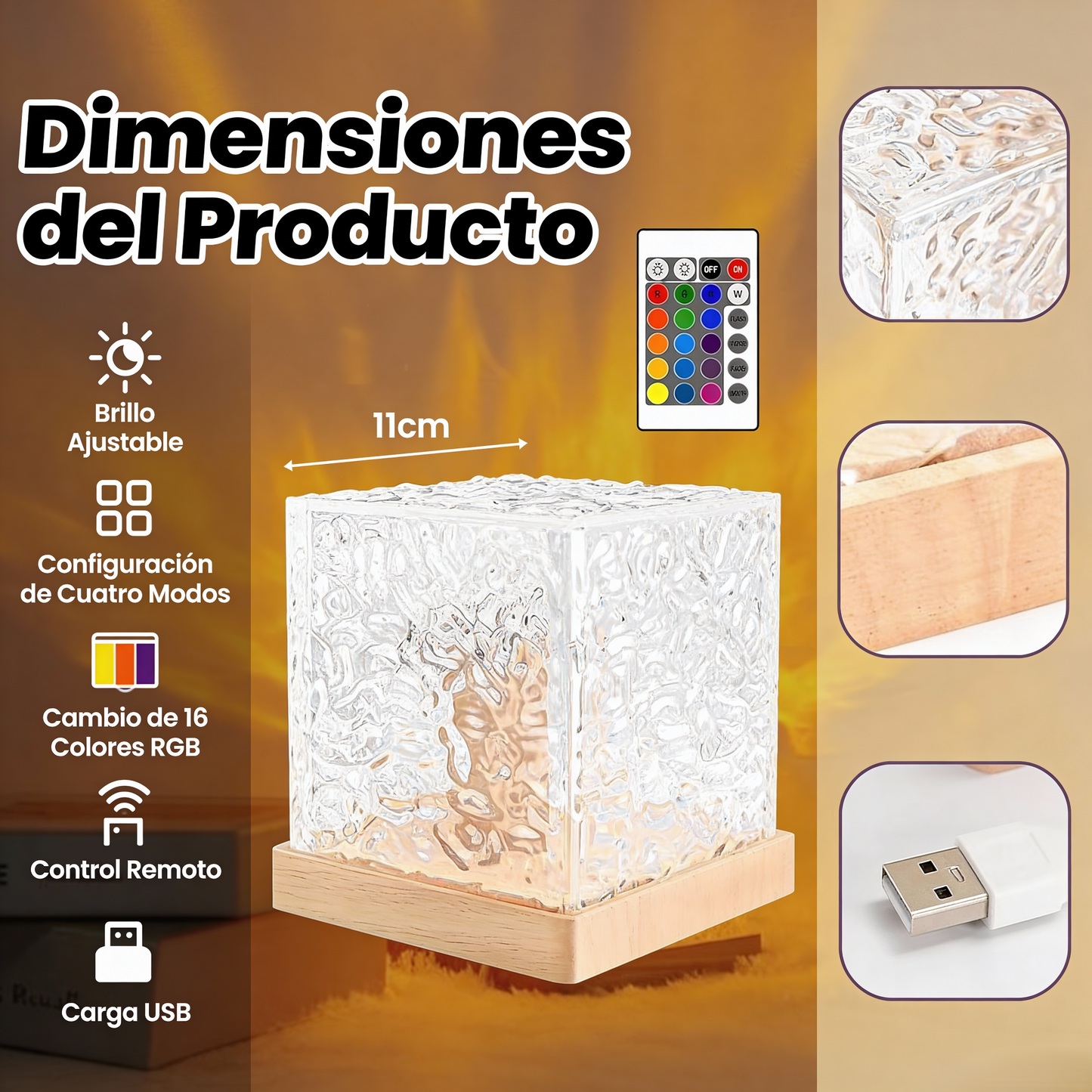Proyector de Ondas de Cristal